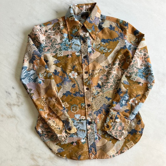 San Francisco Shirt Works Tops - VINTAGE San Francisco Shirt Works Floral Button Down Shirt Women's XS